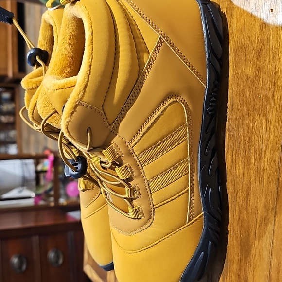 💖 HIKE FOOTWEAR DARK GOLDEN MUSTARD Hiking Boots  (💲price reduced!) 💖 NWT - Picture 4 of 15